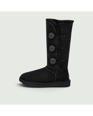 UGG Classic Bailey Button Triplet II Boot Black 1016229