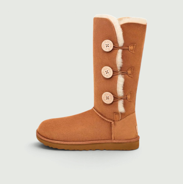 UGG Classic Bailey Button Triplet II Boot Chestnut 1016228