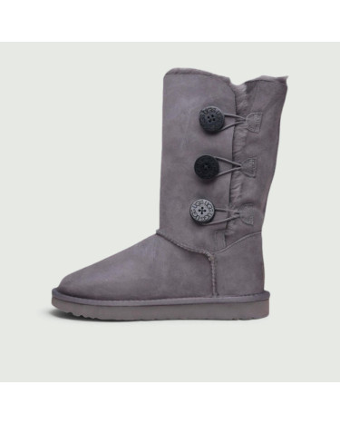 UGG Classic Bailey Button Triplet II Boot Grey 1016227