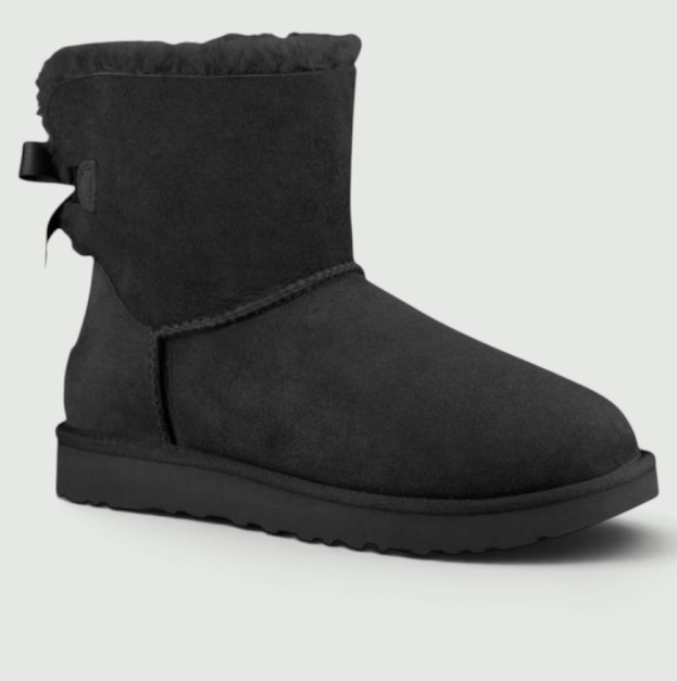 UGG Classic Mini Bailey Bow II Black