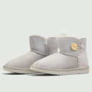 UGG Classic Mini Bailey Button Light Grey