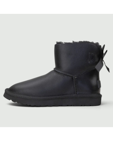 UGG Classic Mini Black Lather