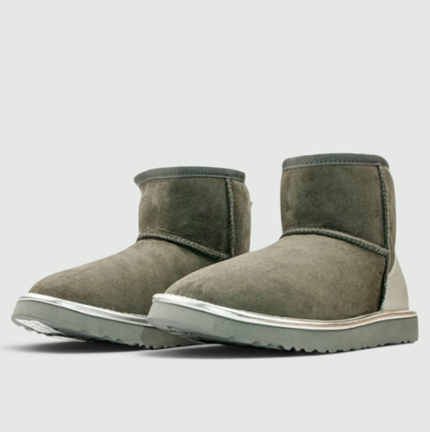 UGG Classic Mini Dark Grey Silver