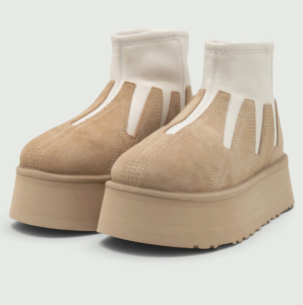UGG Classic Mini Dipper Sunwave Boot Mustard Seed 1167591-MDSD
