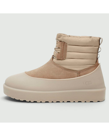 UGG Classic Mini Lace-Up Weather Boot Beige