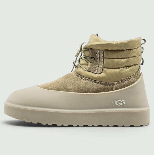 UGG Classic Mini Lace-Up Weather Boot Dune