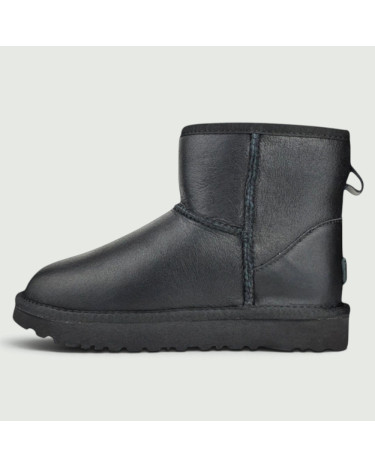 UGG Classic Mini Leather Black 0000175