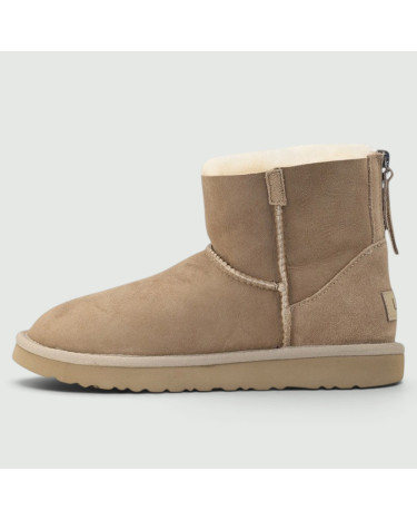 UGG Classic Mini Zip Chestnut