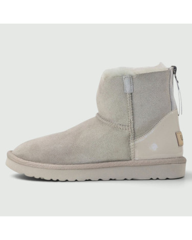 UGG Classic Mini Zip Grey Beige