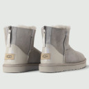 UGG Classic Mini Zip Grey Beige