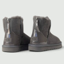 UGG Classic Mini Zip Lacquer Gray