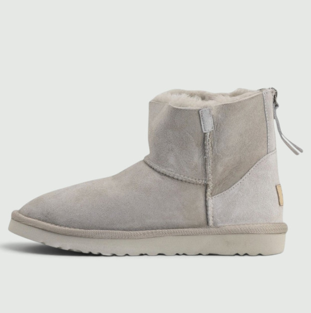 UGG Classic Mini Zip Light Grey