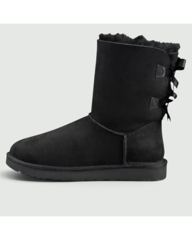 UGG Classic Short Bailey Bow II Black