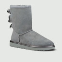 UGG Classic Short Bailey Bow II Metall Grey