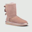 UGG Classic Short Bailey Bow II Metall Pink
