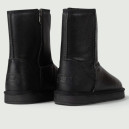 UGG Classic Short Leather Zip Black
