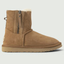 UGG Classic Short Zip Beige