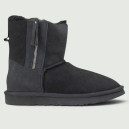 UGG Classic Short Zip Black