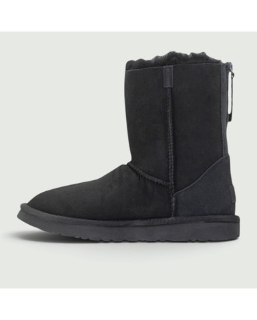 UGG Classic Short Zip II Black
