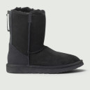 UGG Classic Short Zip II Black
