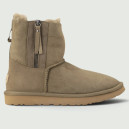 UGG Classic Short Zip Khaki