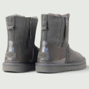 UGG Classic Short Zip Lacquer Gray