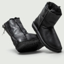 UGG Classic Short Zip Metallic Black II