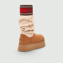 UGG Classic Sweater Letter Boot Chestnut 1144045-CHE