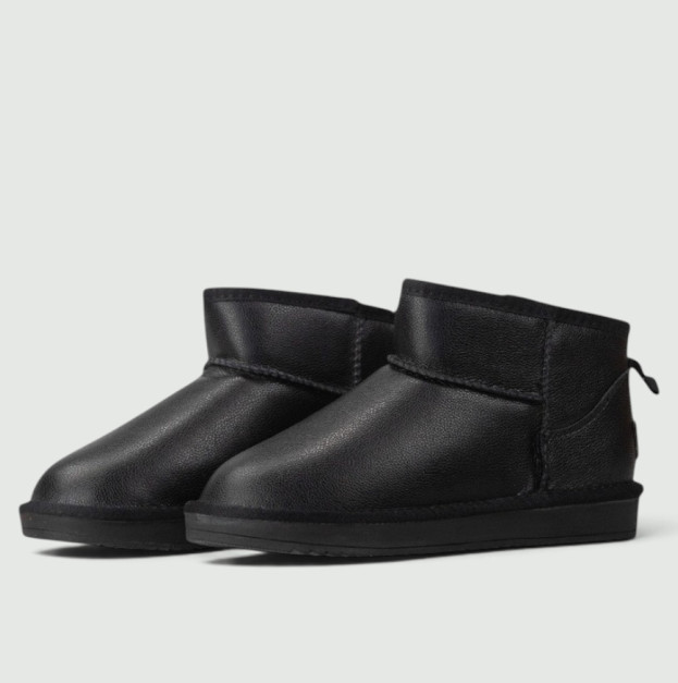 UGG Classic Ultra Mini Leather Black