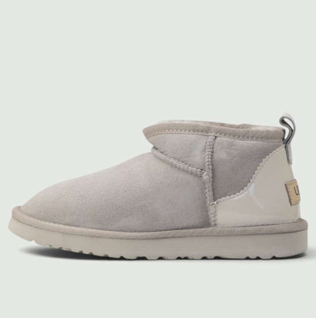 UGG Classic Ultra Mini Light Grey Lacquer