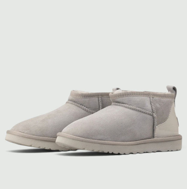 UGG Classic Ultra Mini Light Grey Lacquer