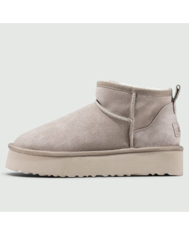 UGG Classic Ultra Mini Platform Light Grey