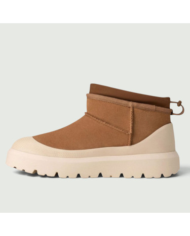 UGG Classic Ultra Mini Weather Hybrid Chestnut White 1174196-CWTC