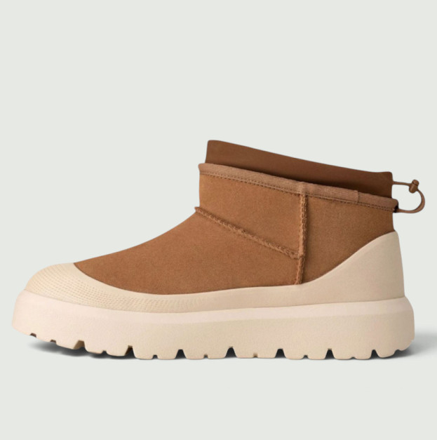 UGG Classic Ultra Mini Weather Hybrid Chestnut White 1174196-CWTC