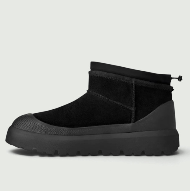 UGG Classic Ultra Mini Weather Hybrid Full Black 1174196-BBLC