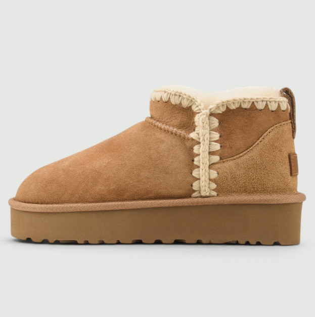 UGG Eskimo Platform Chestnut