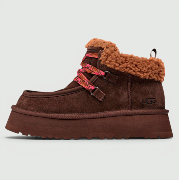 UGG Funkarra Platform Chocolate 1143954-CHO