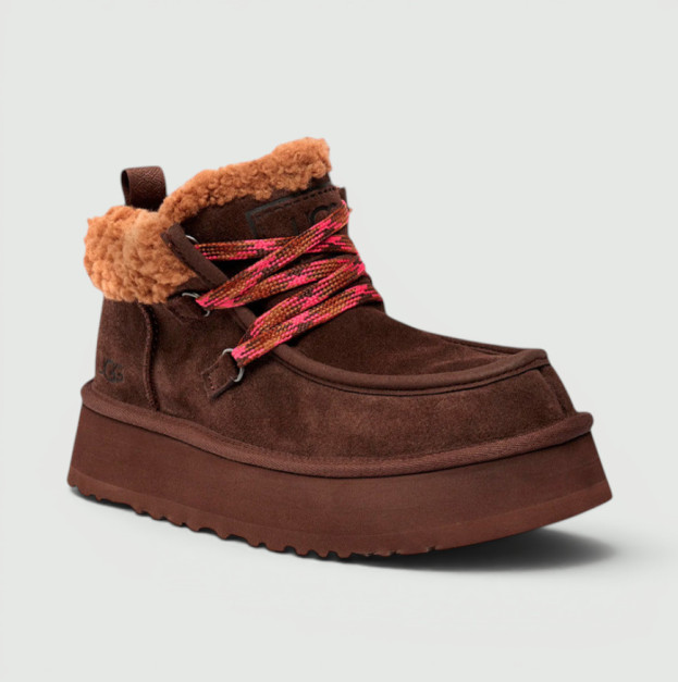 UGG Funkarra Platform Chocolate 1143954-CHO