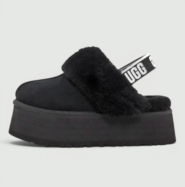 UGG Funkette Platform Black