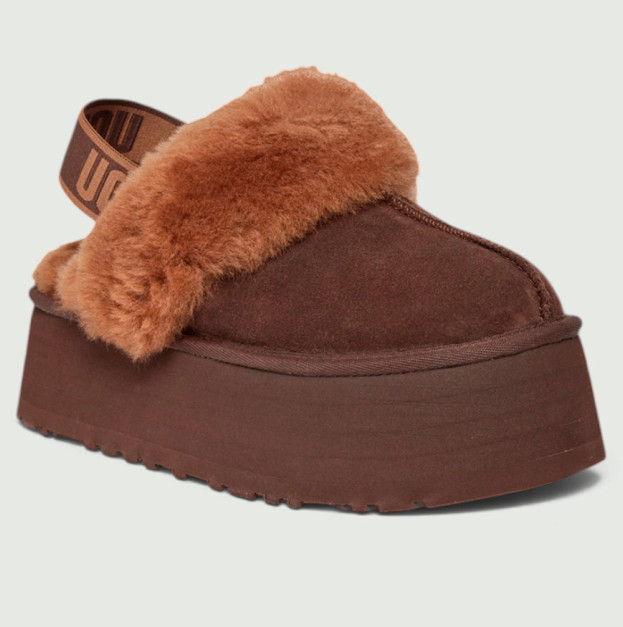 UGG Funkette Platform Brown 1113474-BRW