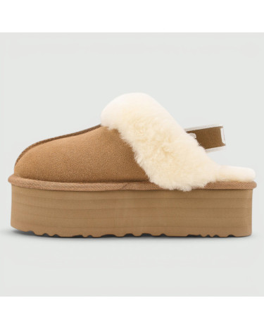 UGG Funkette Platform Chestnut