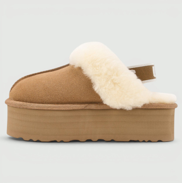 UGG Funkette Platform Chestnut