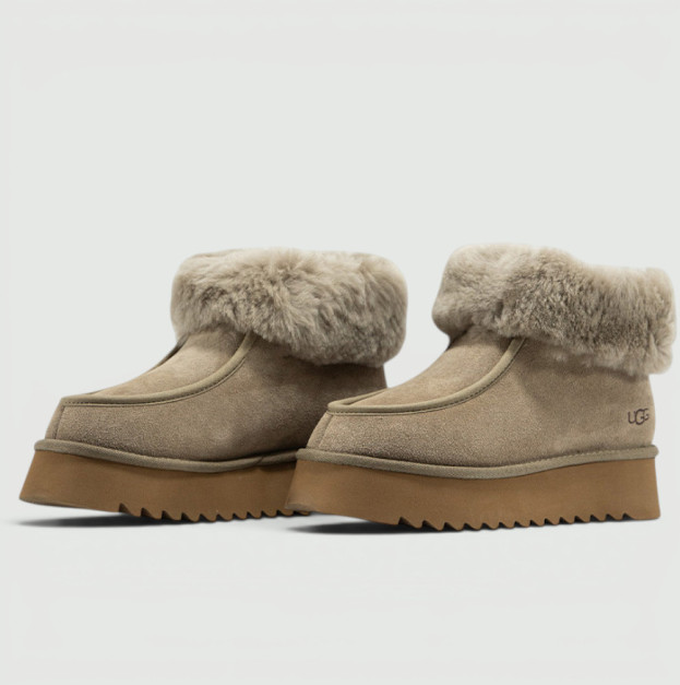 UGG Funkette Platform Khaki