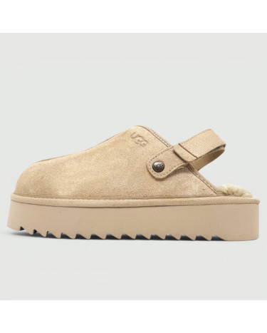 UGG Lanah Clog Platform Beige