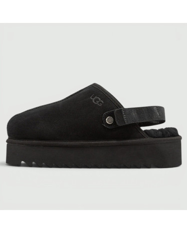 UGG Lanah Clog Platform Black