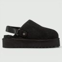 UGG Lanah Clog Platform Black