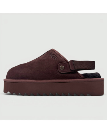 UGG Lanah Clog Platform Chocolate