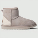 UGG Light Grey Metallic Suede