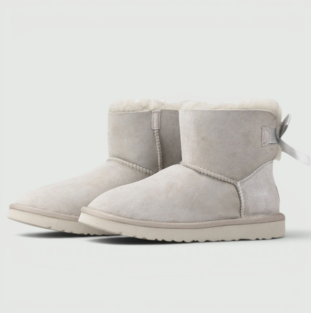UGG Mini Bailey Bow Grey III