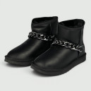 UGG Mini Chain Black Leather